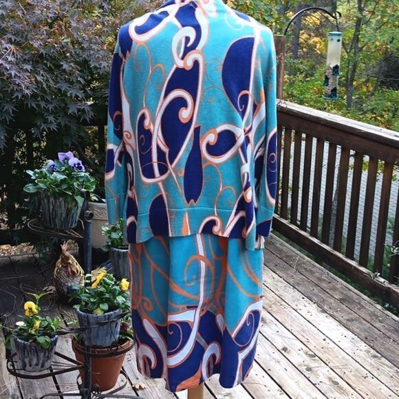 MERONA Linen Blend Dress and Sweater - Picture 7 of 12